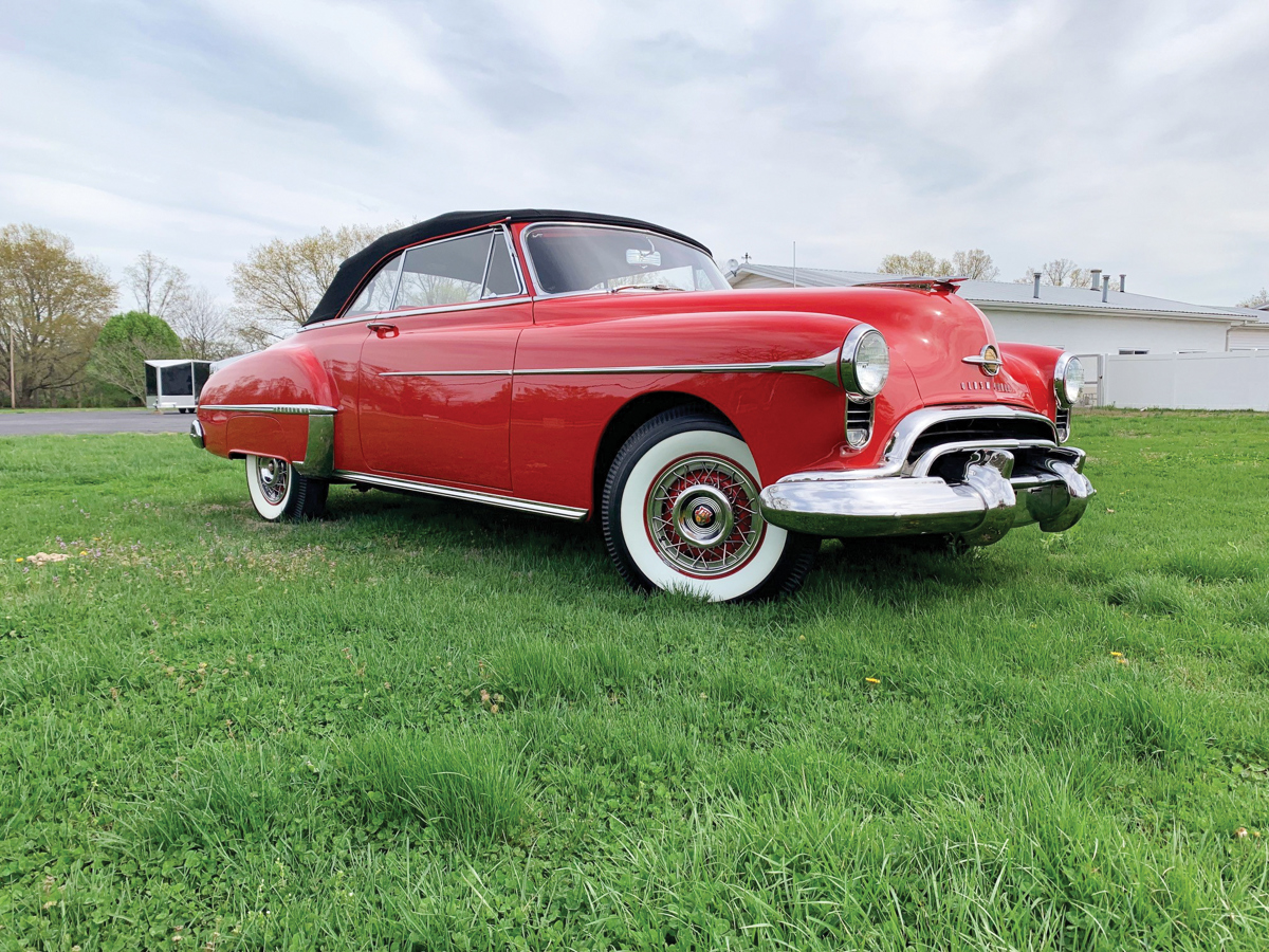1950 Oldsmobile 88 Futuramic Convertible offered at RM Auction’s Auburn Spring live auction 2019